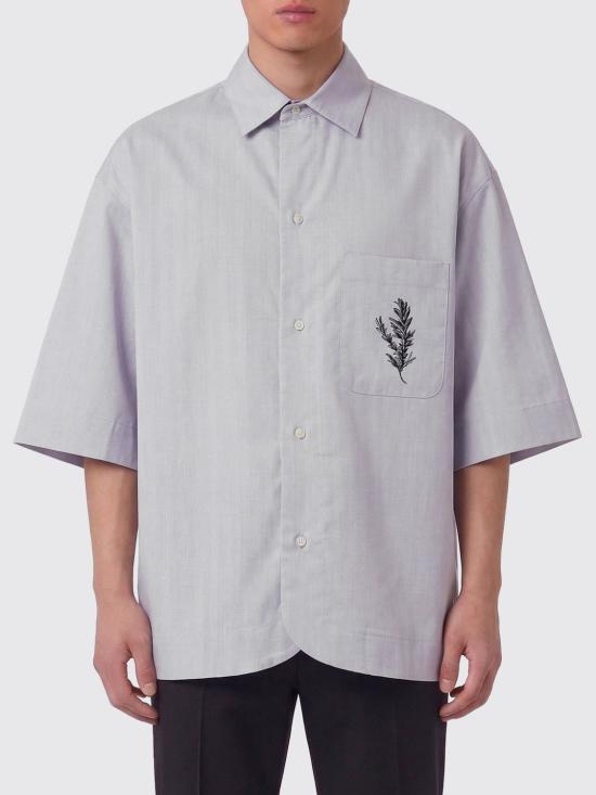 26SS 자크뮈스 셔츠 SHM00610AW00776 3GU Gnawed Blue