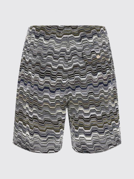 26SS 미소니 숏팬츠 US26SI05BR014O S616H Green - MISSONI