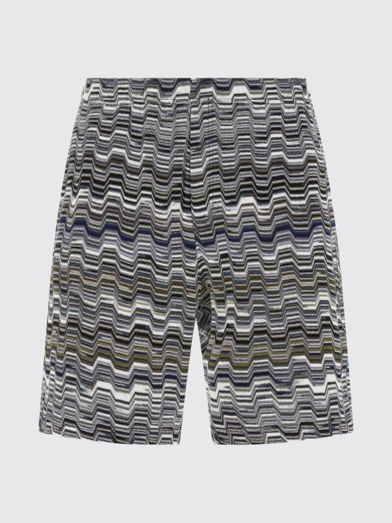 26SS 미소니 숏팬츠 US26SI05BR014O S616H Green - MISSONI