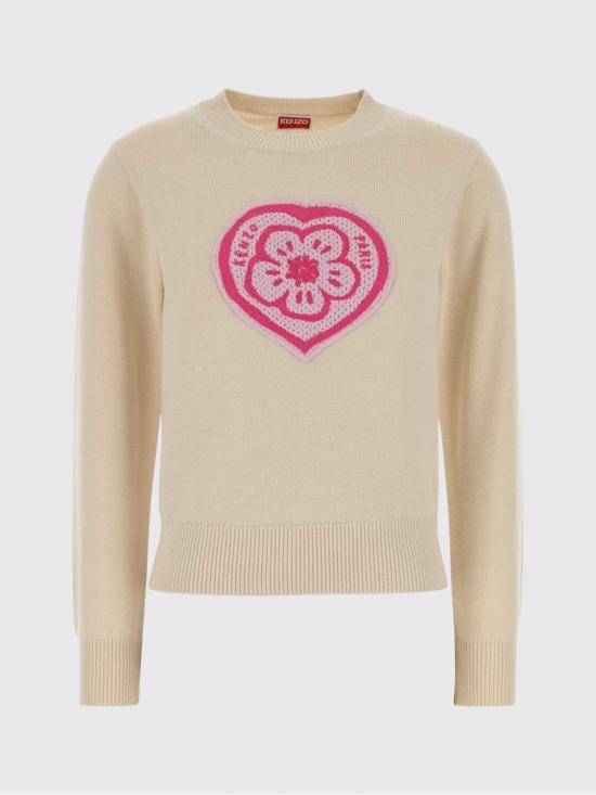 26SS 겐조 스웨터 FG52PU7433LN 03 Beige - KENZO