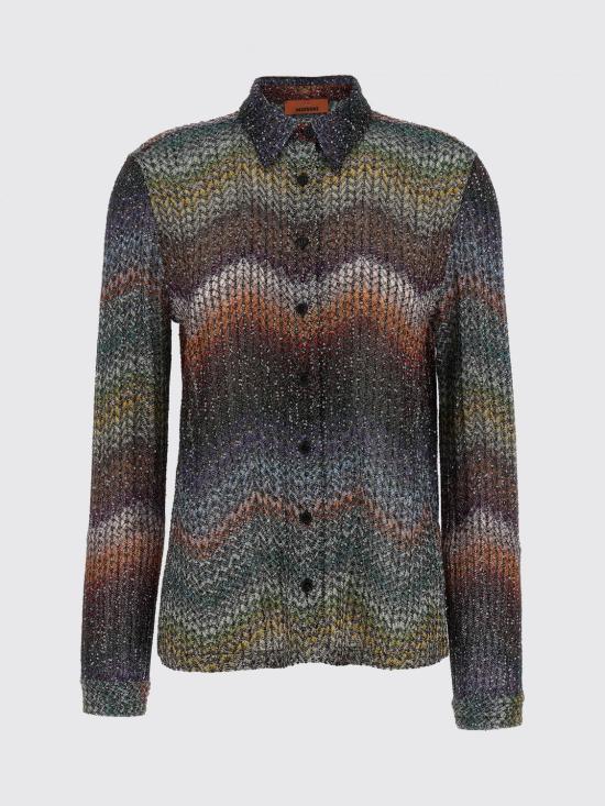 26SS 미소니 블라우스 DS26SJ06BC005Y S72P0 Multicolor - MISSONI