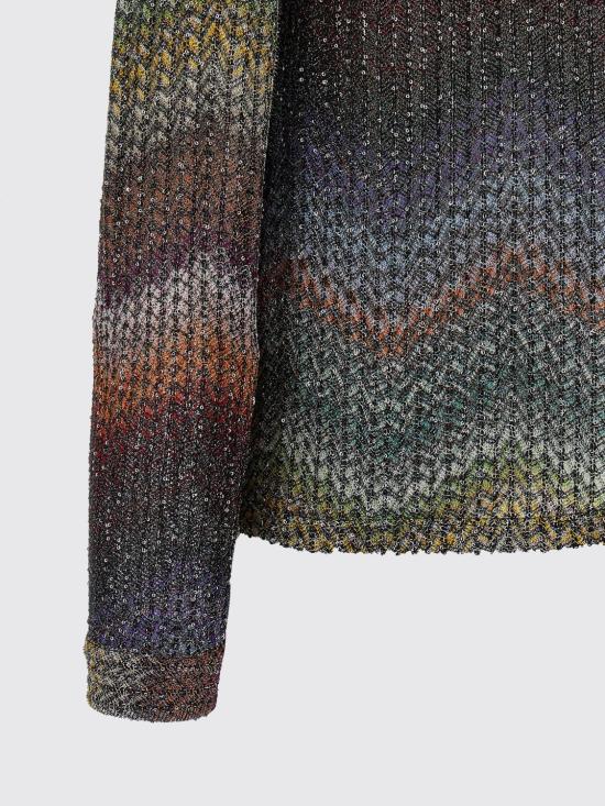 26SS 미소니 블라우스 DS26SJ06BC005Y S72P0 Multicolor - MISSONI