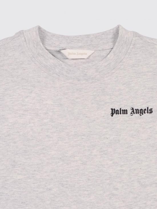 26SS [키즈] 팜앤젤스 티셔츠 PBAA003S26JER002 101 Grey - PALM ANGELS