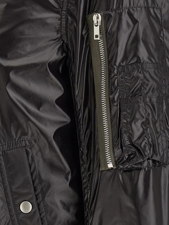 26SS 릭 오웬스 가죽 자켓 RU01F2778NPS 09 Black - RICK OWENS