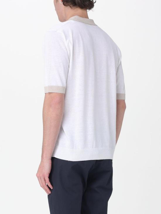 26SS 일레븐티 폴로 티셔츠 M76MAGM39MAG0M017 01 02 Natural - ELEVENTY