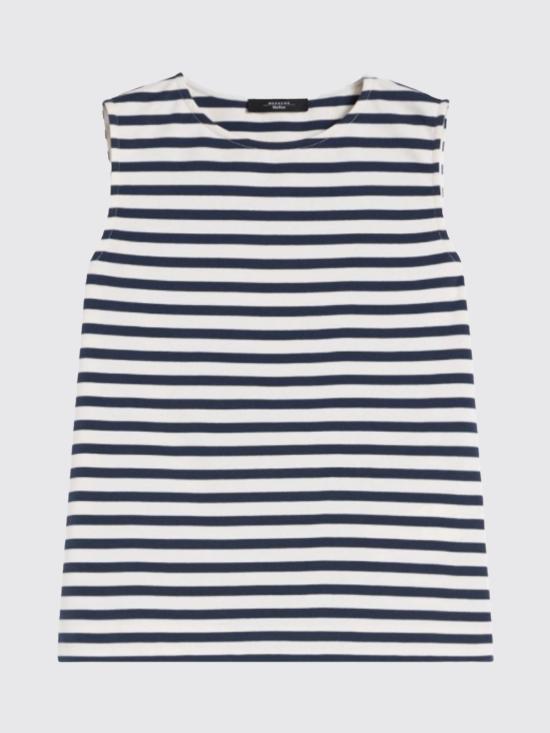 26SS 위켄드막스마라 민소매 티셔츠 2615941092600 011 Ecru