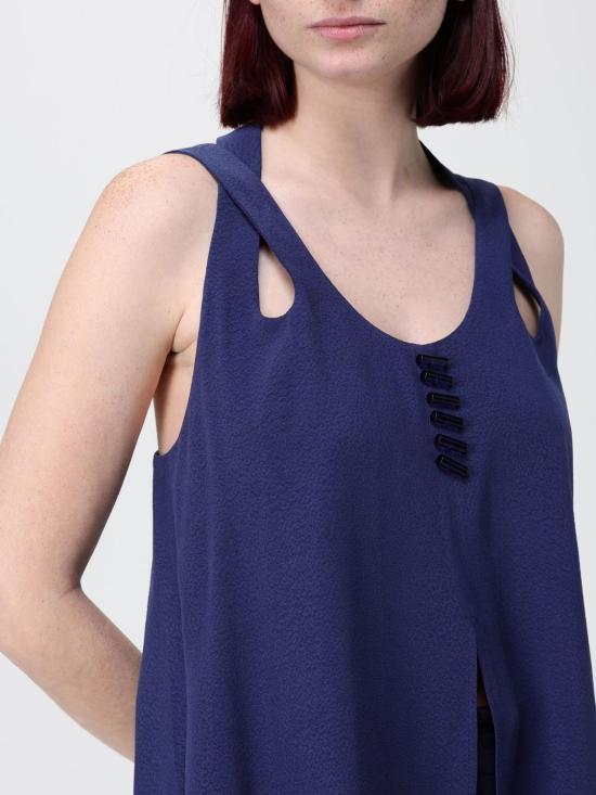 26SS 엠포리오 아르마니 민소매 티셔츠 EW003106 AF20287 UB130 Blue - EMPORIO ARMANI