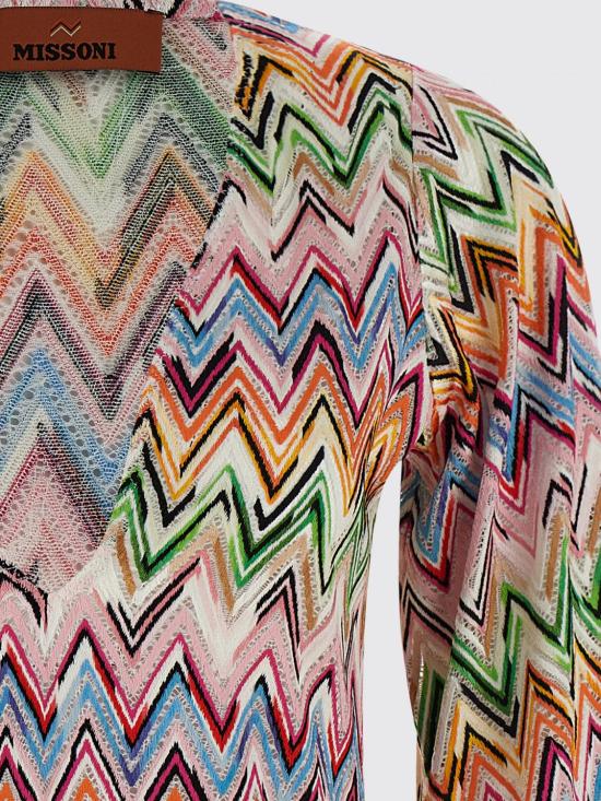 26SS 미소니 숏 원피스 MS26SQ0GBJ00QL SM9Z9 Multicolor - MISSONI