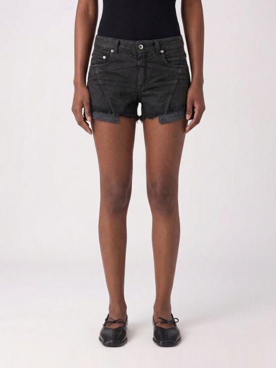 26SS 다크쉐도우 데님 숏팬츠 DS01F4300DBKET2 09 Black