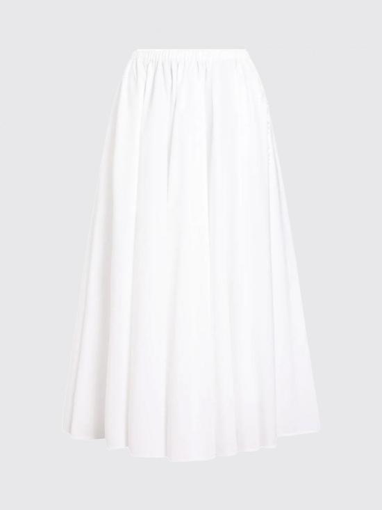 26SS 파투 미디 스커트 SK1110017 001W White - PATOU