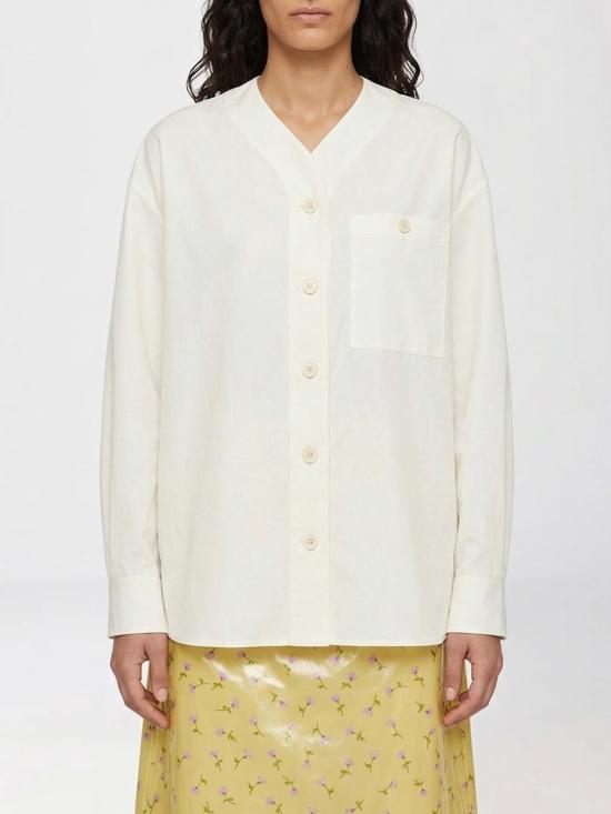 26SS 질샌더 셔츠 J40DL0182J65348 101 Milk