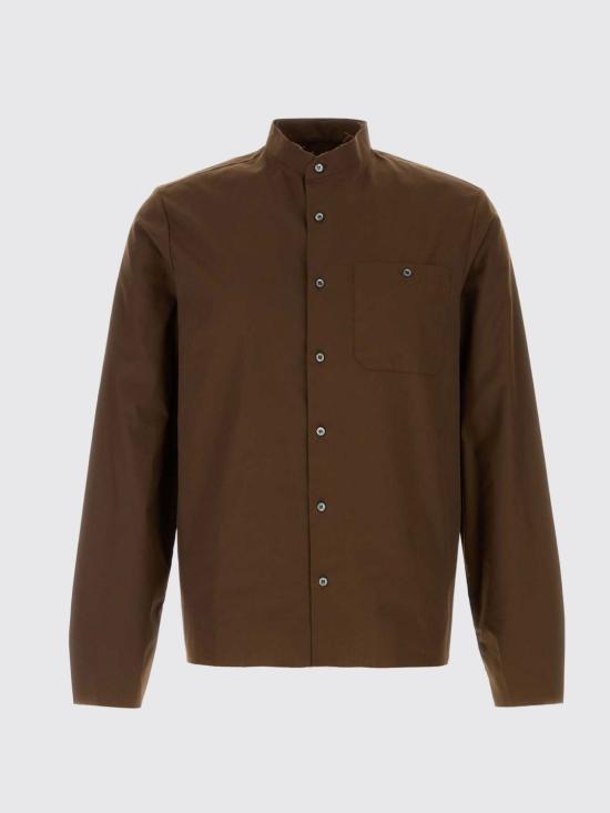 26SS 프라다 긴팔 셔츠 UCN641SWMO17DG F0324 Brown