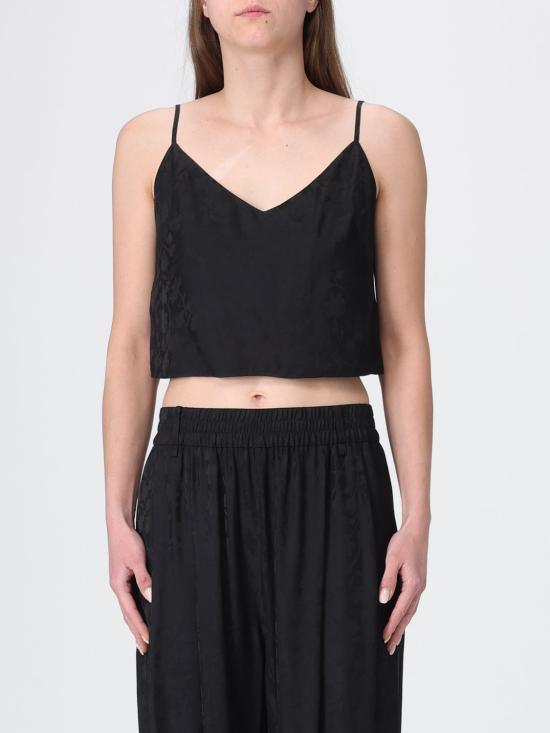 26SS 핑코 민소매 티셔츠 106869A3AN Z99 Black