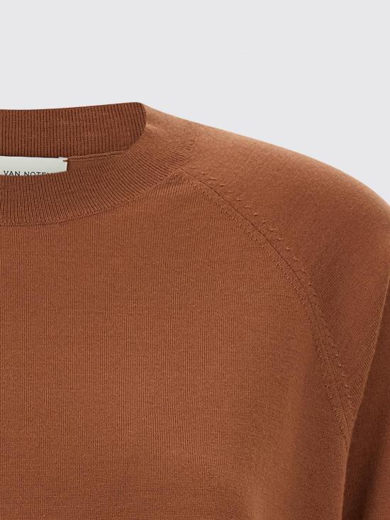 26SS 드리스 반 노튼 스웨터 2610112003700 700 Brown - DRIES VAN NOTEN
