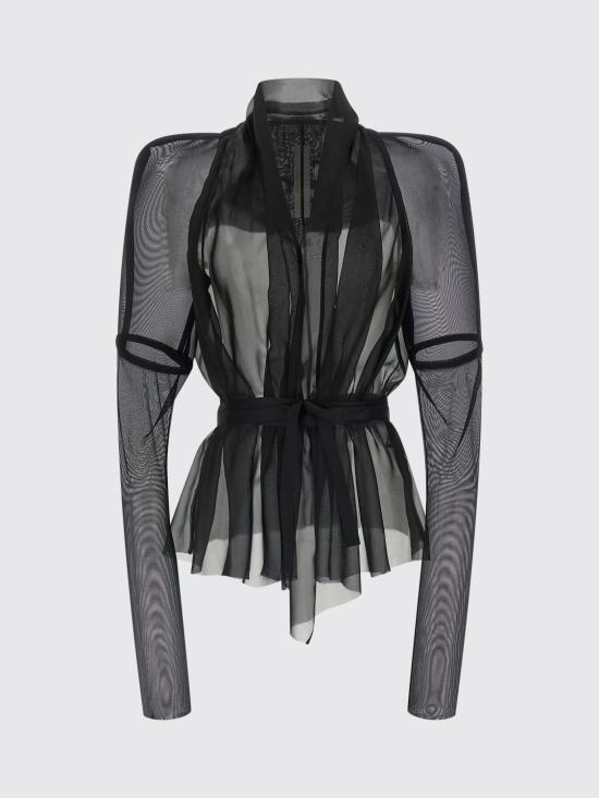 26SS 릭 오웬스 블라우스 RP01F6762SNMTUS 09 Black - RICK OWENS