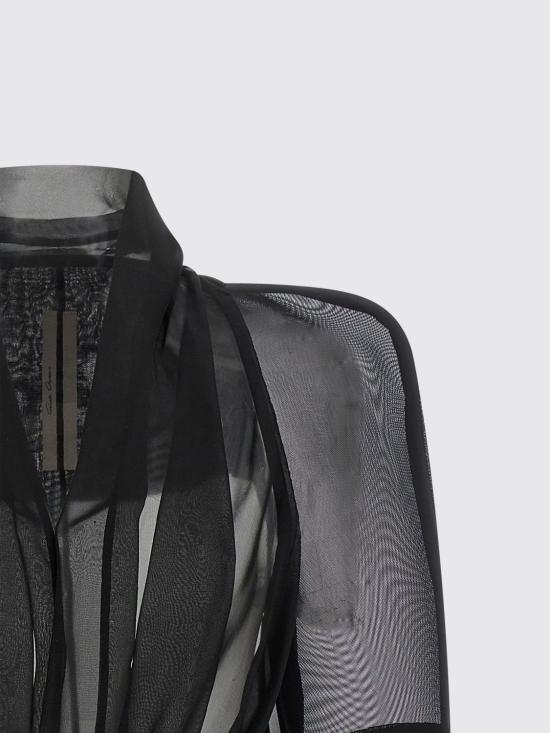 26SS 릭 오웬스 블라우스 RP01F6762SNMTUS 09 Black - RICK OWENS