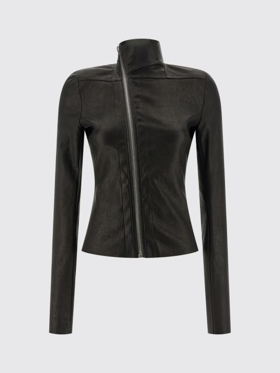 26SS 릭 오웬스 가죽 자켓 RP01F6701LSV 09 Black - RICK OWENS