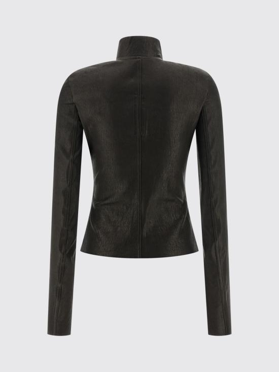 26SS 릭 오웬스 가죽 자켓 RP01F6701LSV 09 Black - RICK OWENS