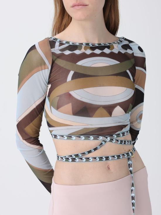 26SS 푸찌 롱 원피스 6HRL026H843 016 Green - PUCCI