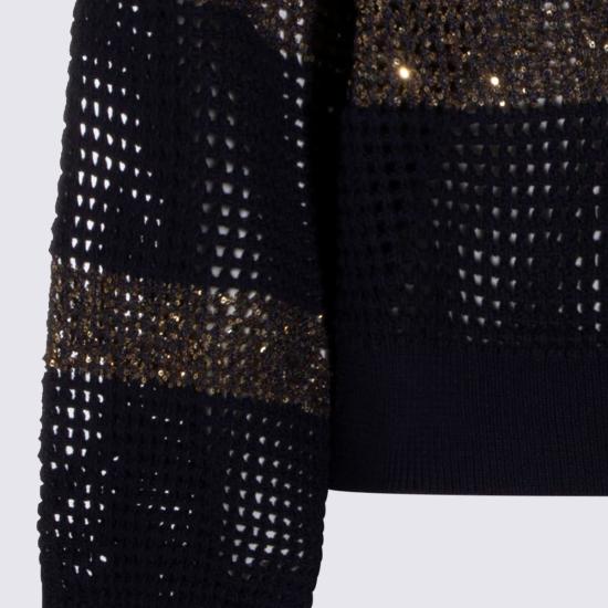  브루넬로 쿠치넬리 스웨터 Brunello Cucinelli 코튼 니트웨어  Abisso - BRUNELLO CUCINELLI