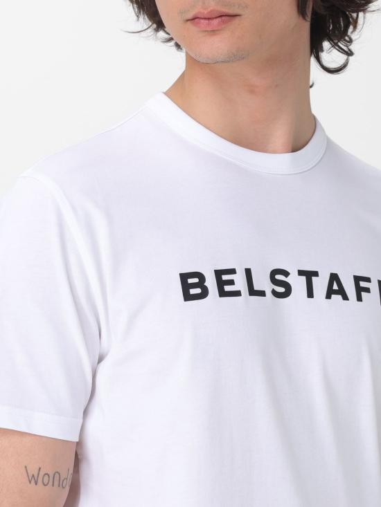 26SS 벨스타프 반팔 티셔츠 106037 White - BELSTAFF