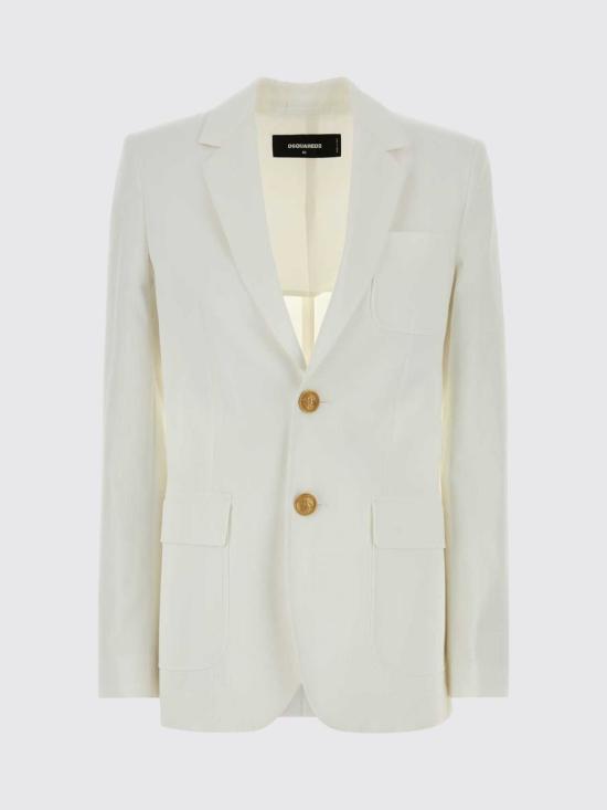 26SS 디스퀘어드2 수트 자켓 S75BN0947D35448 100 White - DSQUARED2