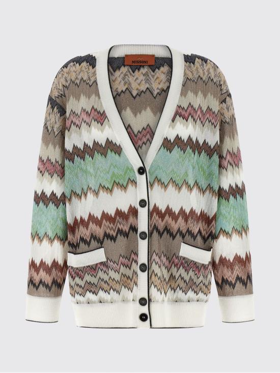 26SS 미소니 가디건 DS26SM04BR014W SM9Y3 White - MISSONI