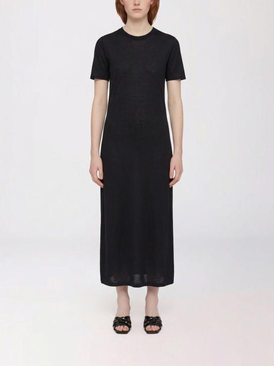 26SS 생로랑 롱 원피스 839059Y76UO 1000 Black