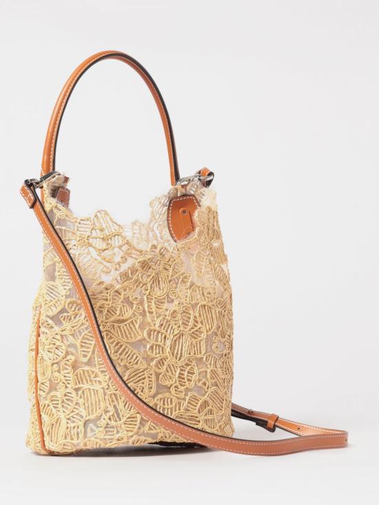 26SS 에르마노 설비노 토트백 D483S417PYV 3815 Natural - ERMANNO SCERVINO
