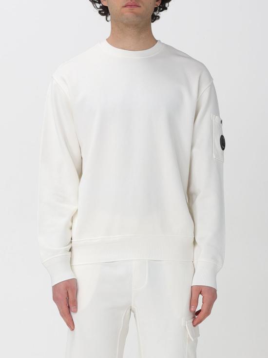 26SS 씨피 컴퍼니 긴팔 티셔츠 20CMSS036A110044G 103 White