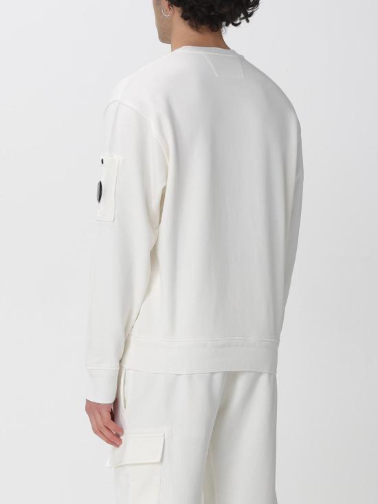 26SS 씨피 컴퍼니 긴팔 티셔츠 20CMSS036A110044G 103 White - C.P. COMPANY