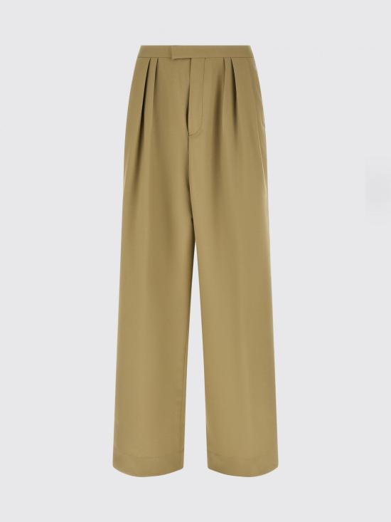 26SS 드리스 반 노튼 스트레이트 팬츠 2610209533249 801 Green - DRIES VAN NOTEN