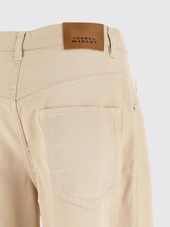 26SS 이자벨마랑 데님 팬츠 PA0554FAB1H07I 23EC Beige - ISABEL MARANT