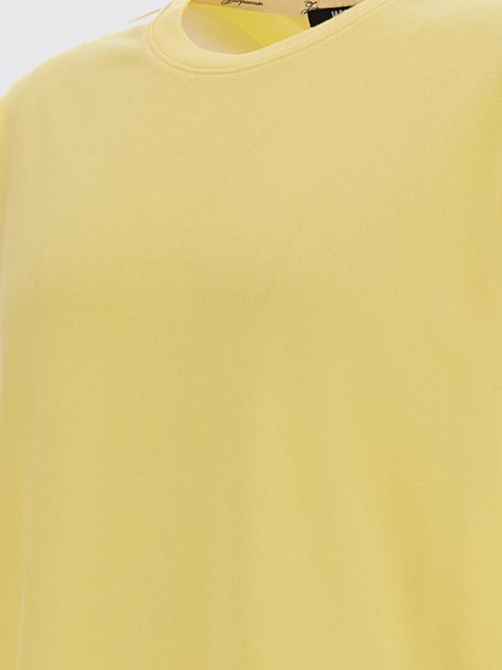 26SS 자크뮈스 반팔 티셔츠 26ETSM00578AJ00254 210 Yellow - JACQUEMUS