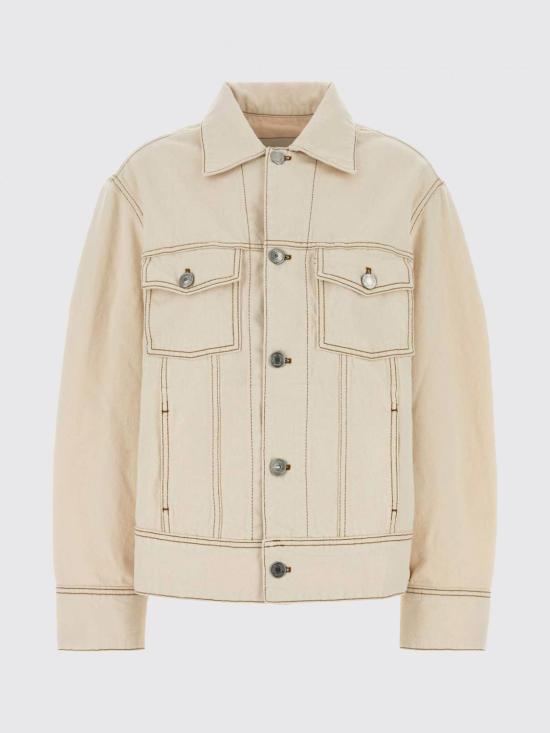 26SS 아미 자켓 FJK247DE0039 136 White - AMI