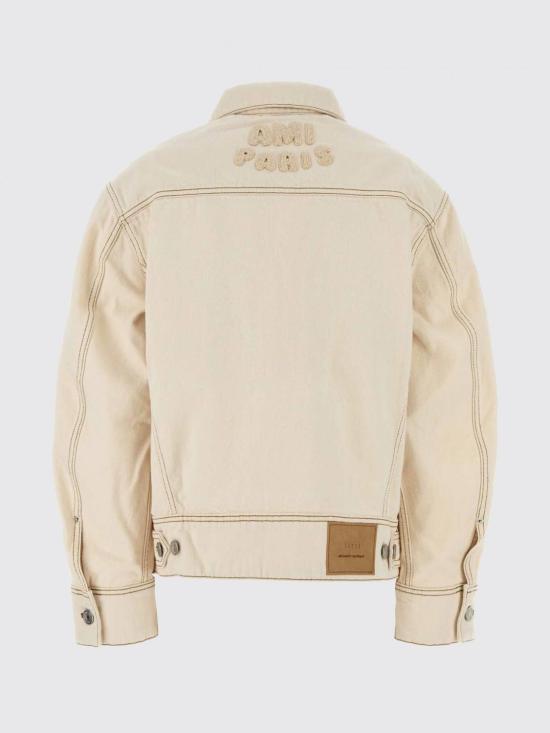 26SS 아미 자켓 FJK247DE0039 136 White - AMI