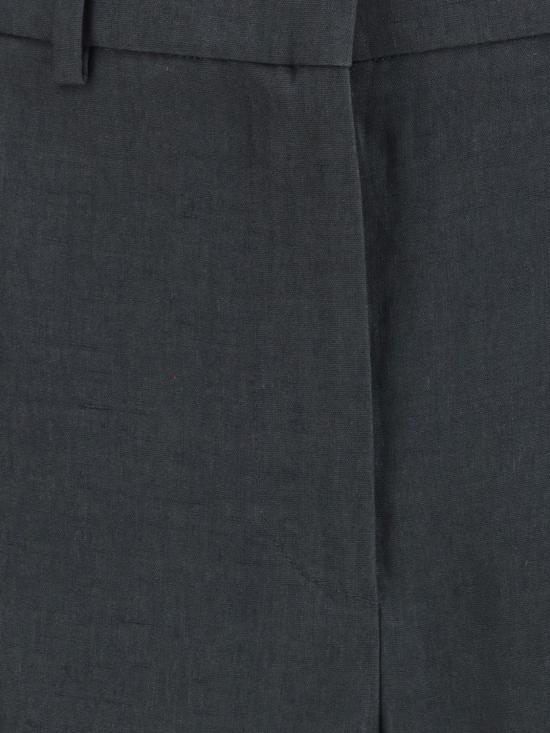 26SS 조르지오 아르마니 스트레이트 팬츠 GW002791TE11126 U8110 Black - GIORGIO ARMANI
