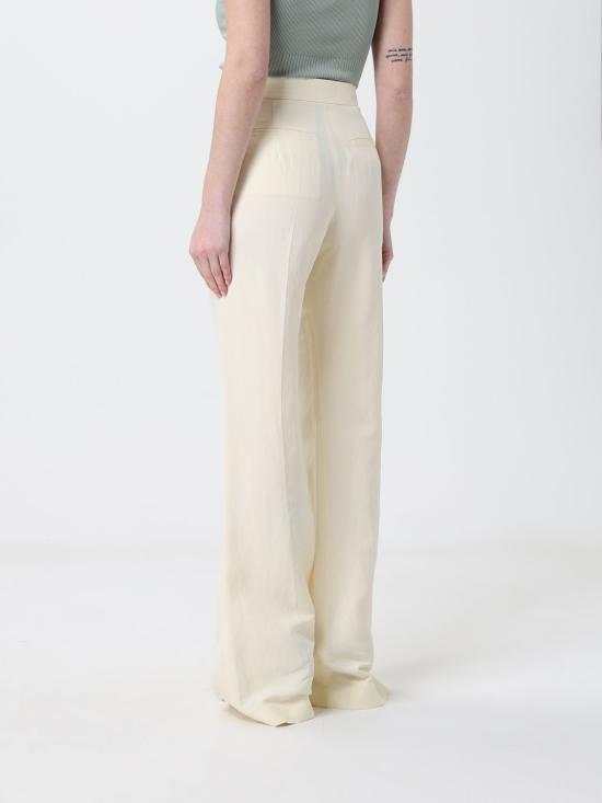 26SS 막스마라 스트레이트 팬츠 2612131093600 001 Champagne - MAX MARA