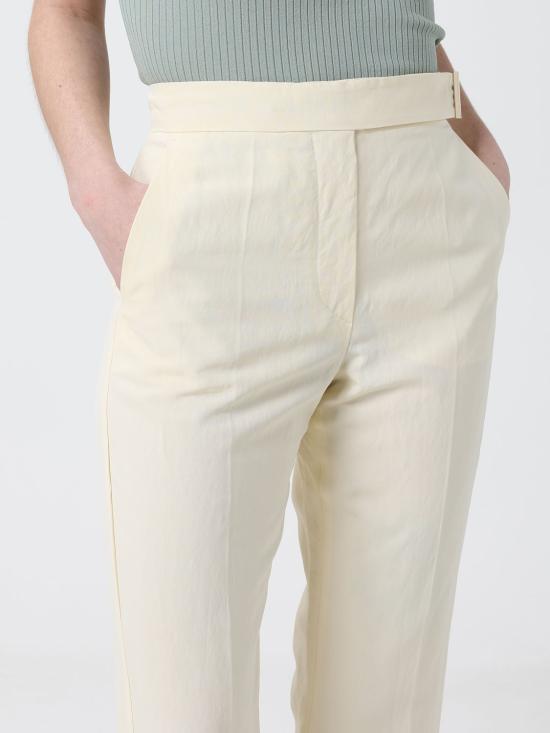 26SS 막스마라 스트레이트 팬츠 2612131093600 001 Champagne - MAX MARA