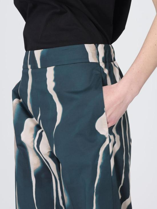 26SS 리비아나 콘티 팔라초 팬츠 L6SU26 SEA 2 Petroleum Blue - LIVIANA CONTI