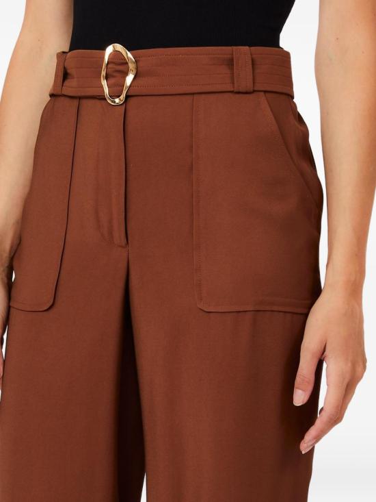 26SS 리우조 스트레이트 팬츠 CA6300 T250809032 Brown - LIU JO