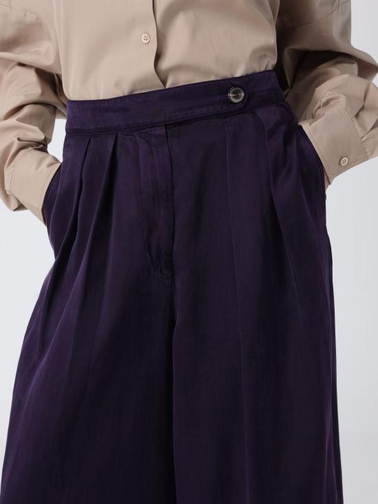 26SS 드리스 반 노튼 팔라초 팬츠 2611309663278 507 Blue - DRIES VAN NOTEN