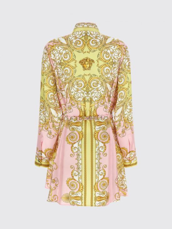 26SS 베르사체 미디 원피스 10189331A17165 5Y590 Multicolor - VERSACE