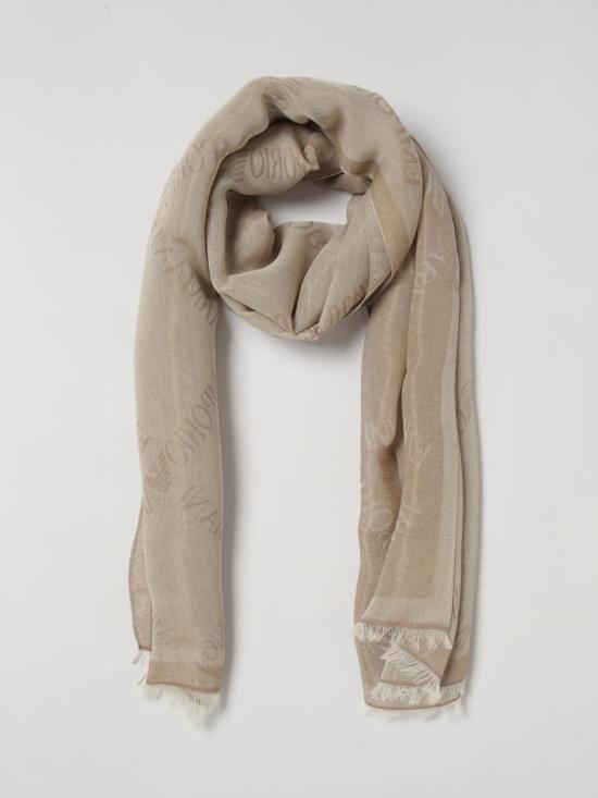 26SS 엠포리오 아르마니 머플러/스카프 EW004587AF25423 F1150 Beige - EMPORIO ARMANI