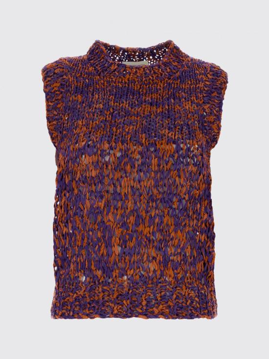 26SS 드리스 반 노튼 스웨터 2611312713736 353 Orange - DRIES VAN NOTEN