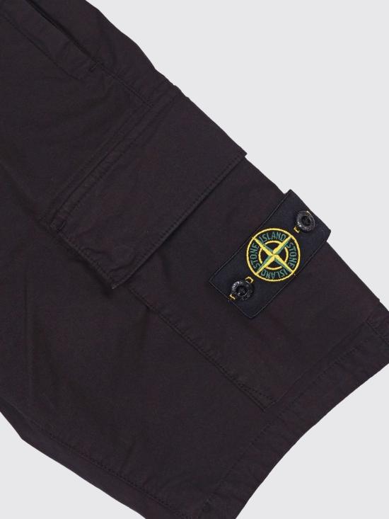 26SS [키즈] 스톤 아일랜드 쇼츠/버뮤다 L100002S0001 V0029 Black - STONE ISLAND