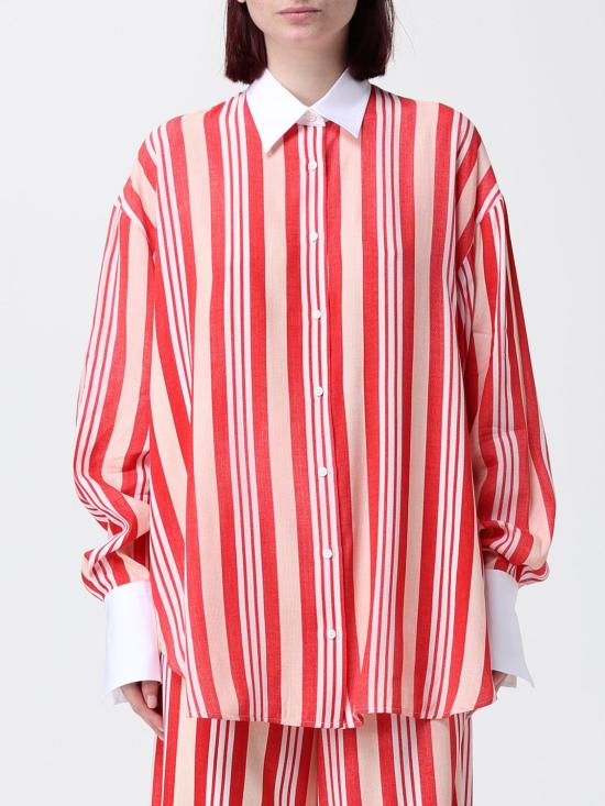 26SS 에르마노 설비노 셔츠 D482K377OQN S4808 Red