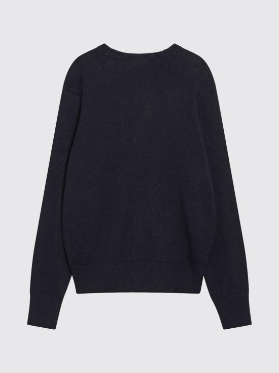 26SS 아미 ADC 울 V넥 가디건 HKC361001 414 Navy - AMI