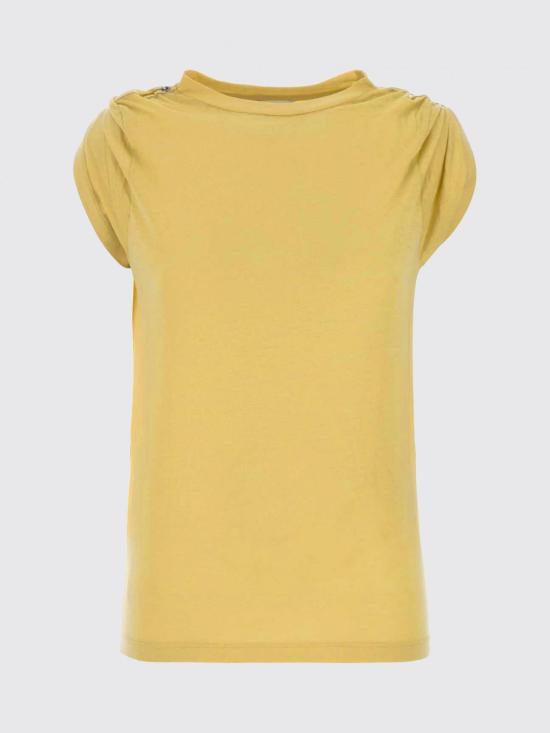 26SS 이자벨마랑에뚜왈 반팔 티셔츠 TS0157FAD1N05E 10BR Butter - ISABEL MARANT ETOILE