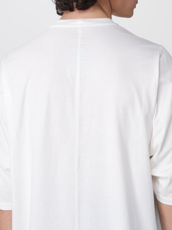 26SS 릭 오웬스 반팔 티셔츠 RU01F2249JA 11 Milk - RICK OWENS